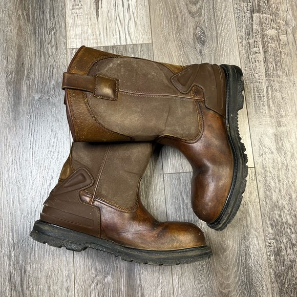 Carhartt Bison 11'' Waterproof Steel Toe Work Boots CMP 1200 Men’s US 12 - Picture 3 of 9